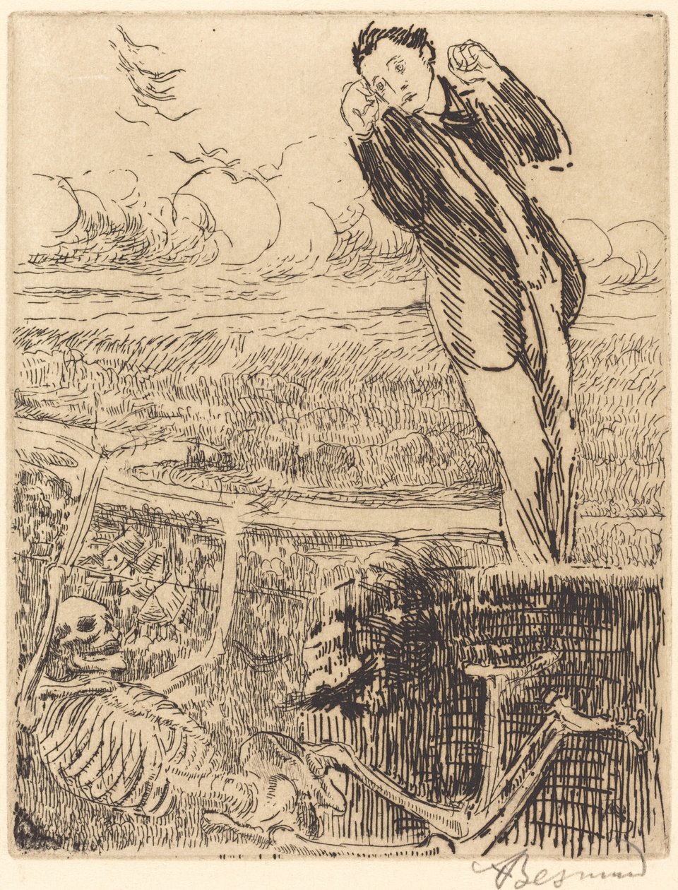 Duizeligheid door Albert Besnard