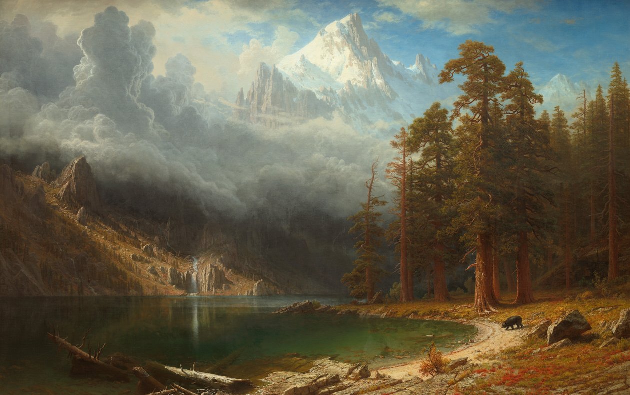 Mount Corcoran door Albert Bierstadt