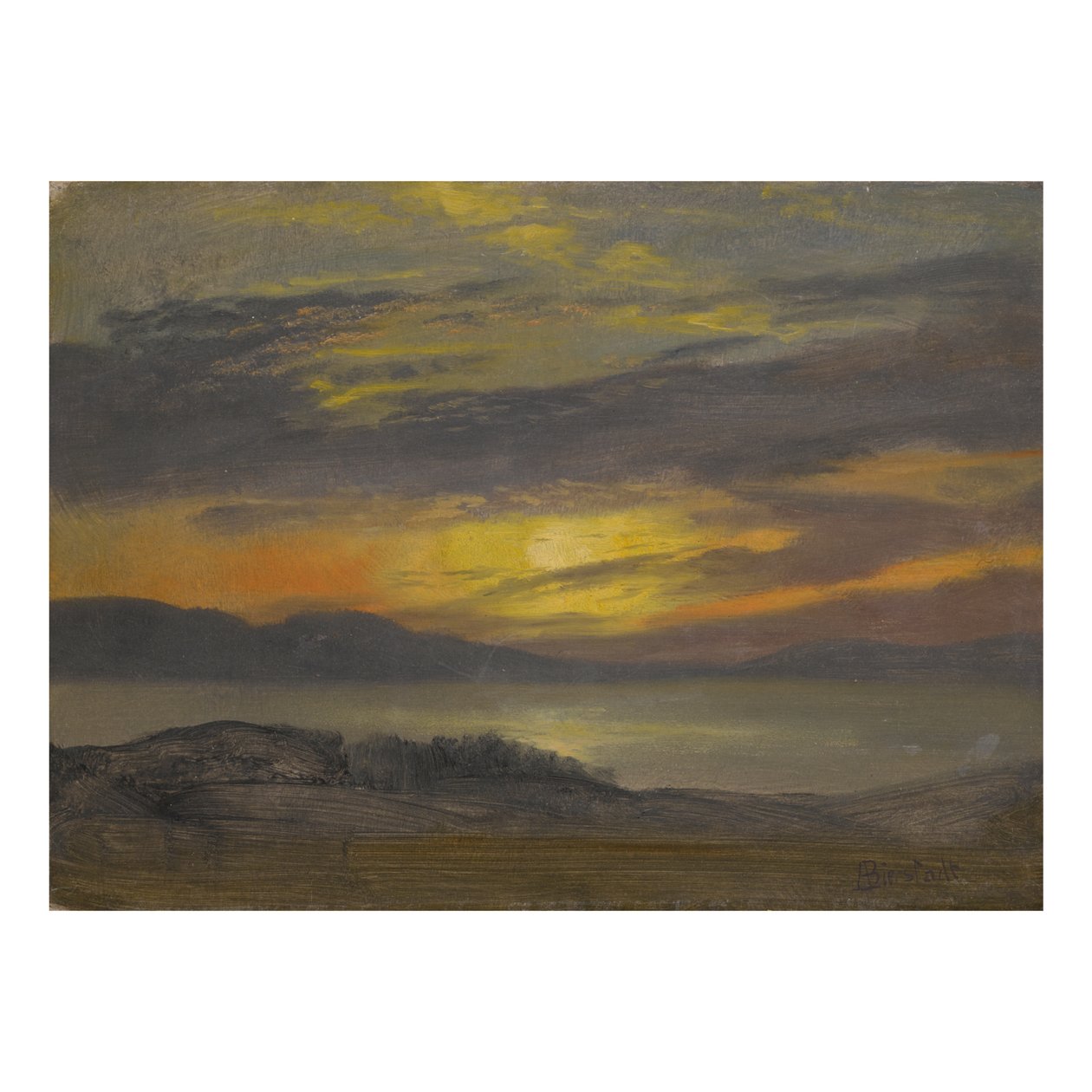 ZONNEN door Albert Bierstadt