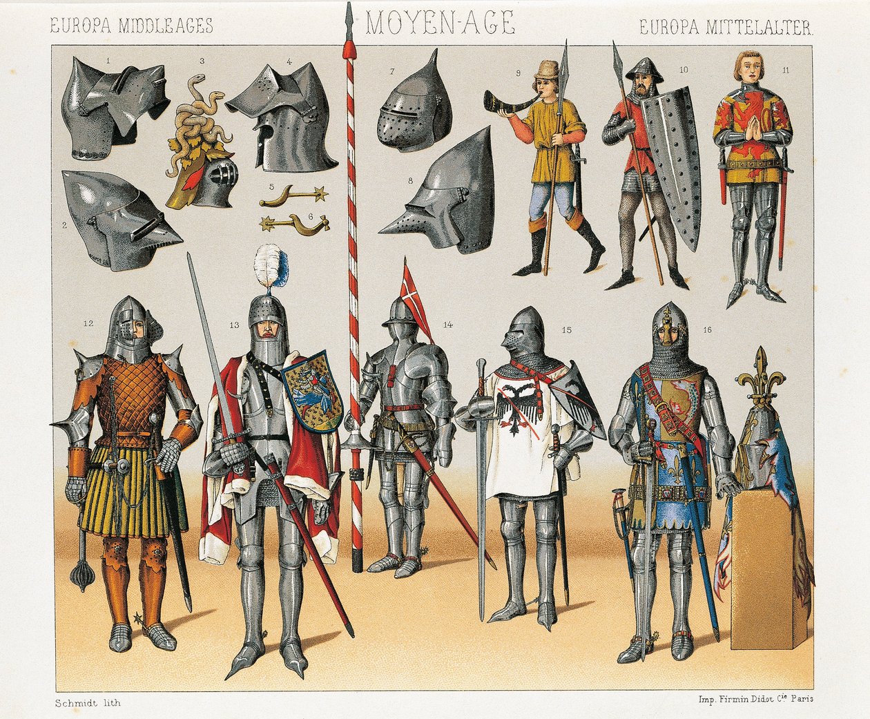 Illustratie uit Auguste Racinet