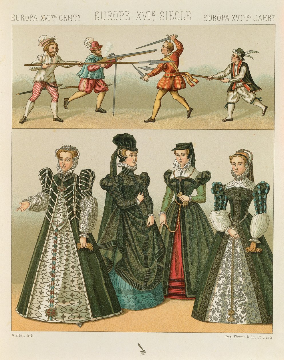 Le Costume Historique door Auguste Racinet, Volume IV door Albert Charles August Racinet