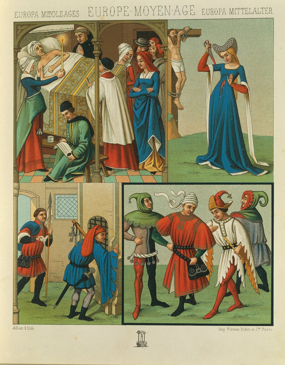 Le Costume Historique door Auguste Racinet, Volume IV door Albert Charles August Racinet
