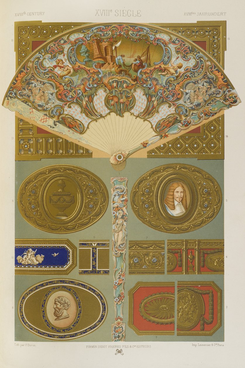 XVIII eeuw, plaat 96 uit 