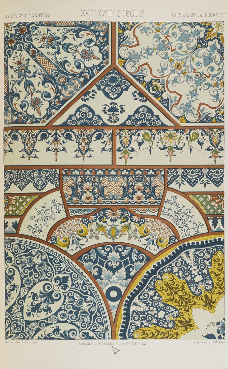 XVII en XVIII eeuwen, plaat 82 uit 