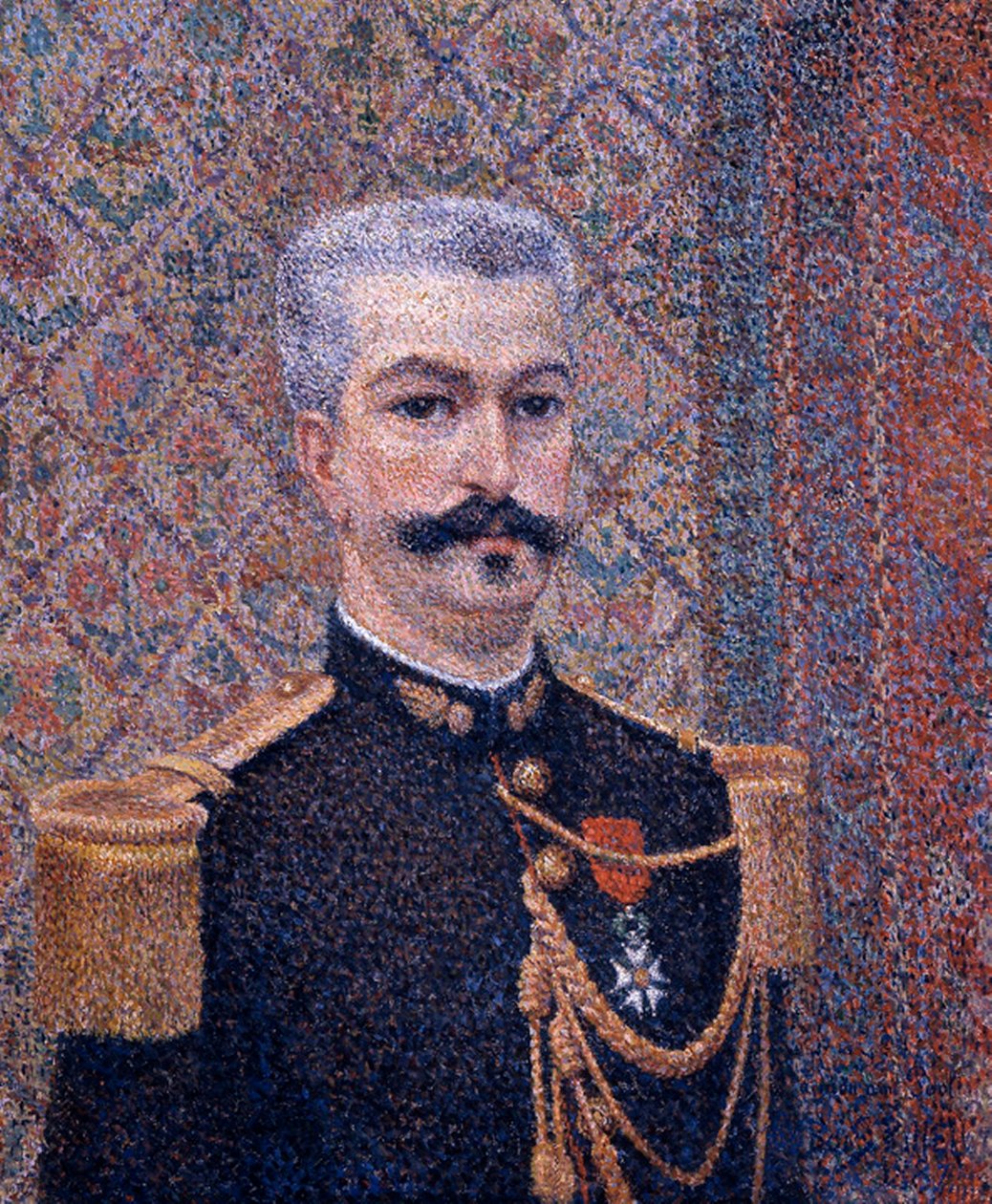 Portret van monsieur Pool door Albert Dubois-Pillet