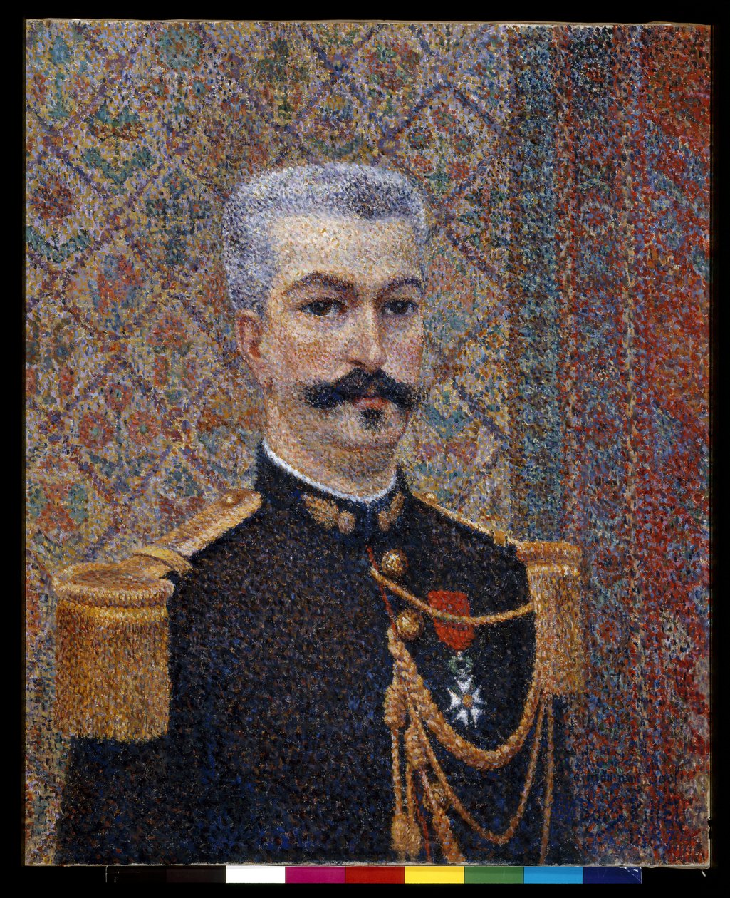 Portret van Monsieur Poole door Albert Dubois-Pillet