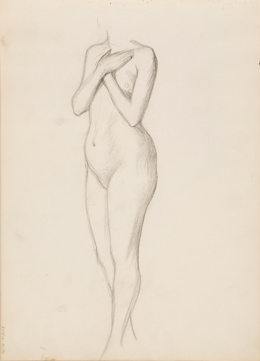 Naakt door Albert Edelfelt
