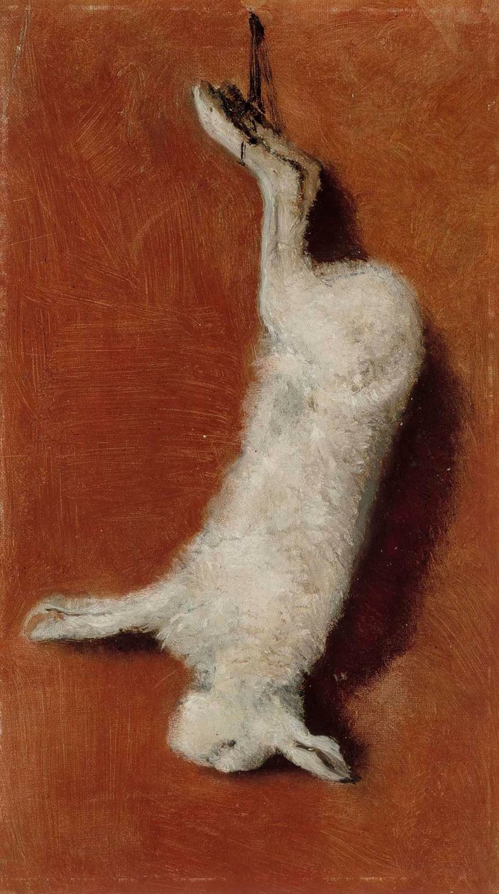Dode haas, studie door Albert Edelfelt