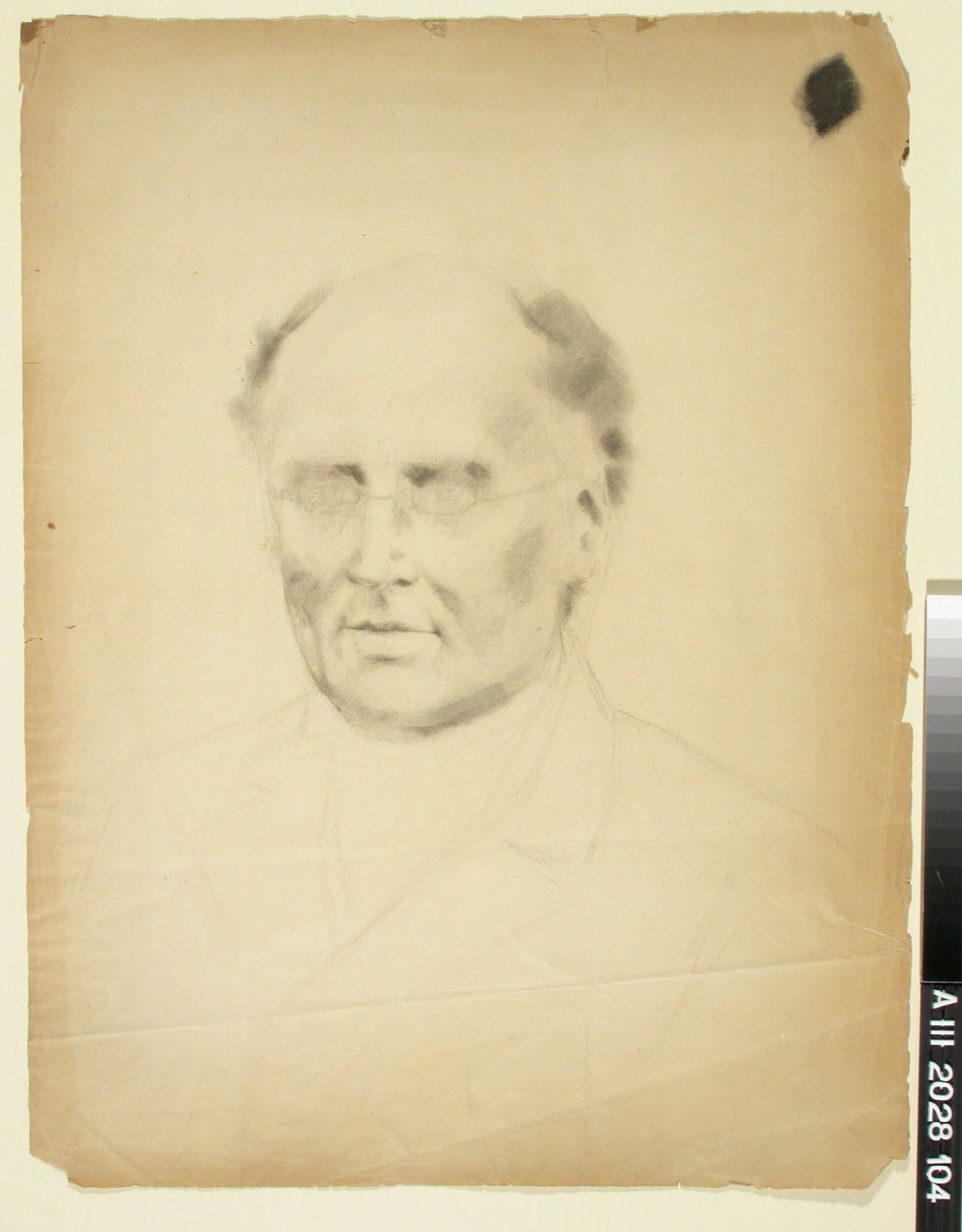 J. L. Runeberg, schets voor een portret door Albert Edelfelt