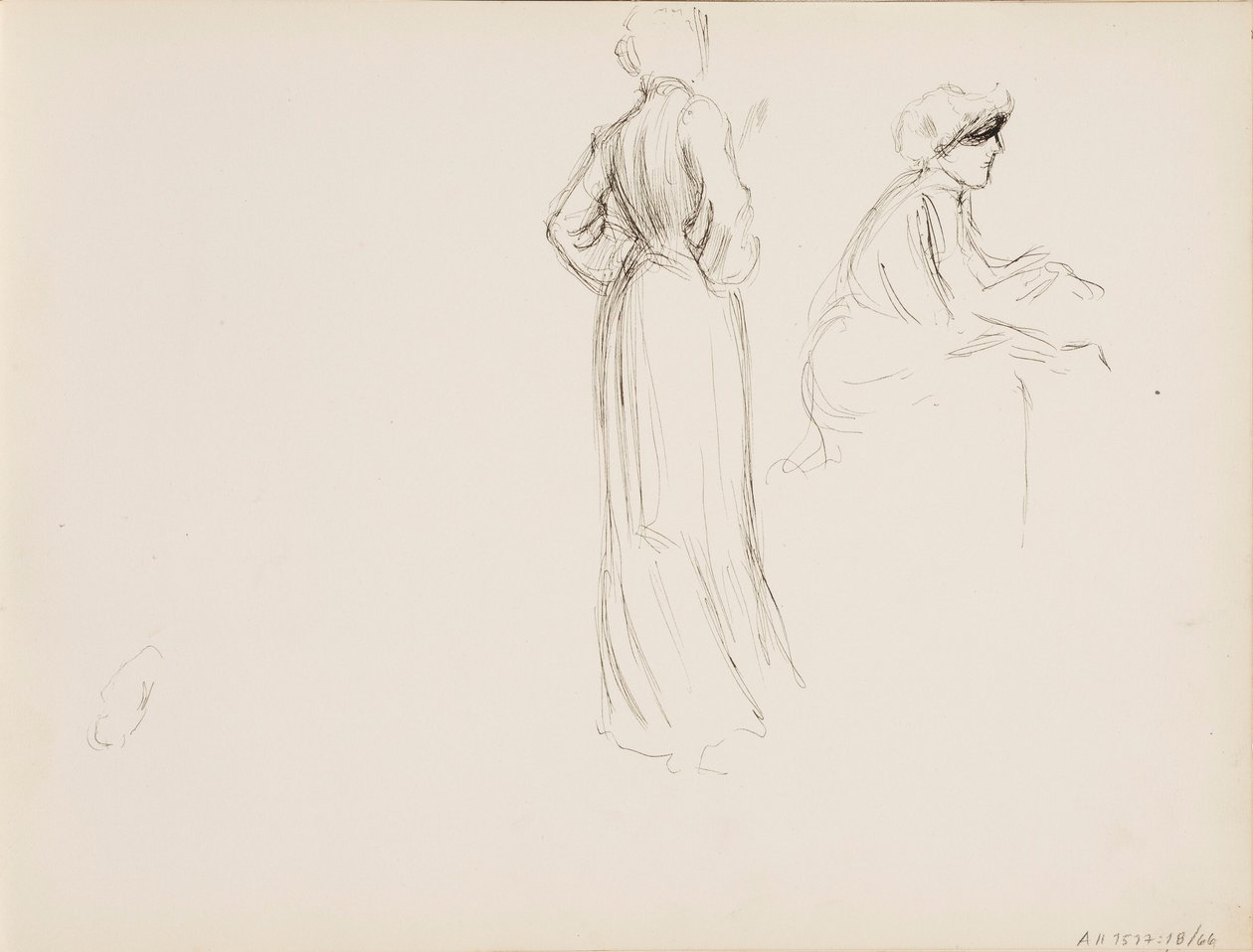 Ontwerpen van personeel door Albert Edelfelt