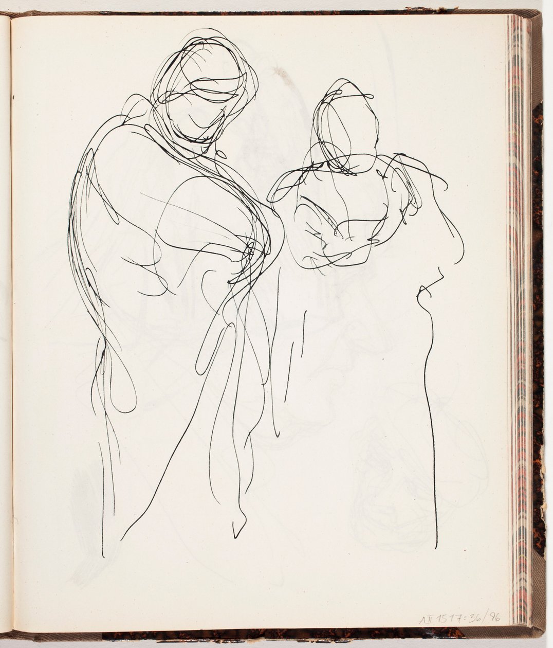 Zonder titel door Albert Edelfelt