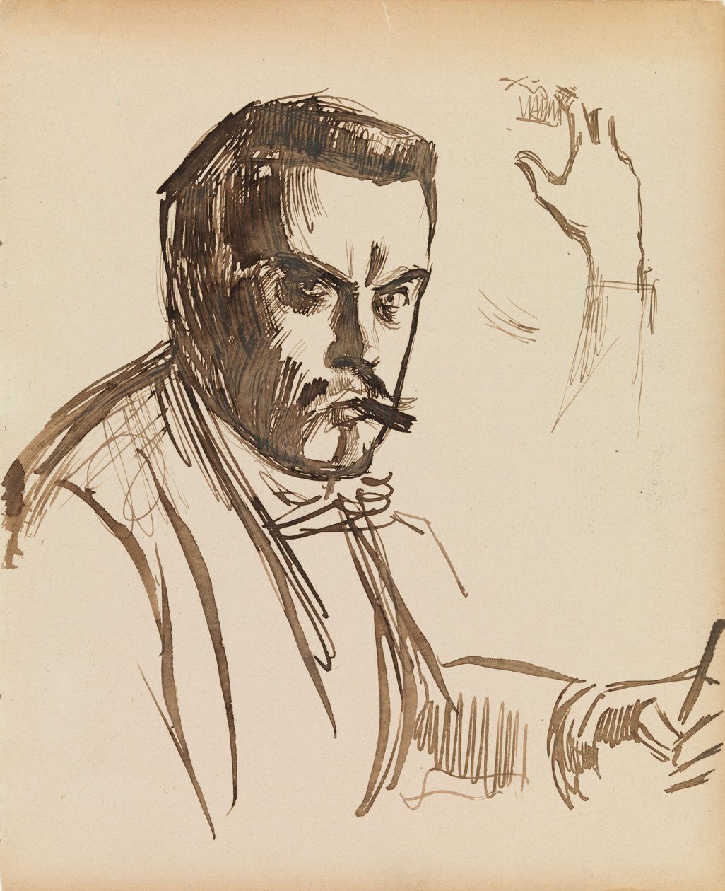 Zonder titel door Albert Edelfelt