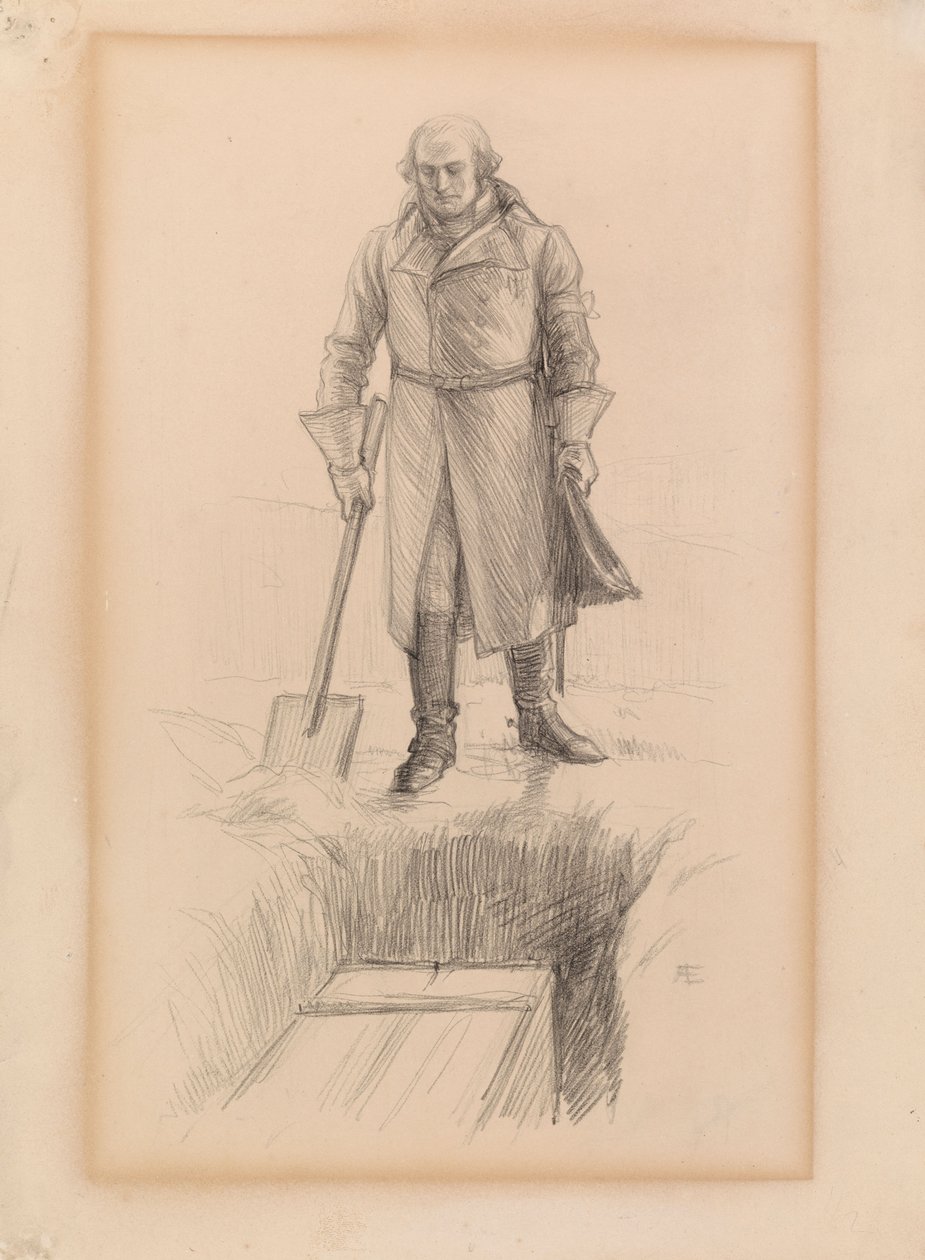 Zonder titel door Albert Edelfelt