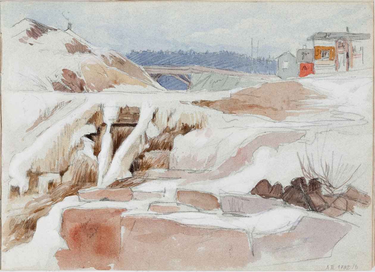 Zonder titel door Albert Edelfelt