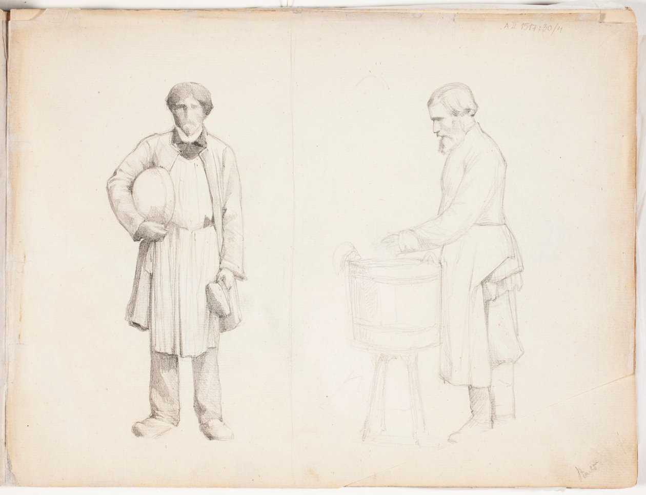 Zonder titel door Albert Edelfelt
