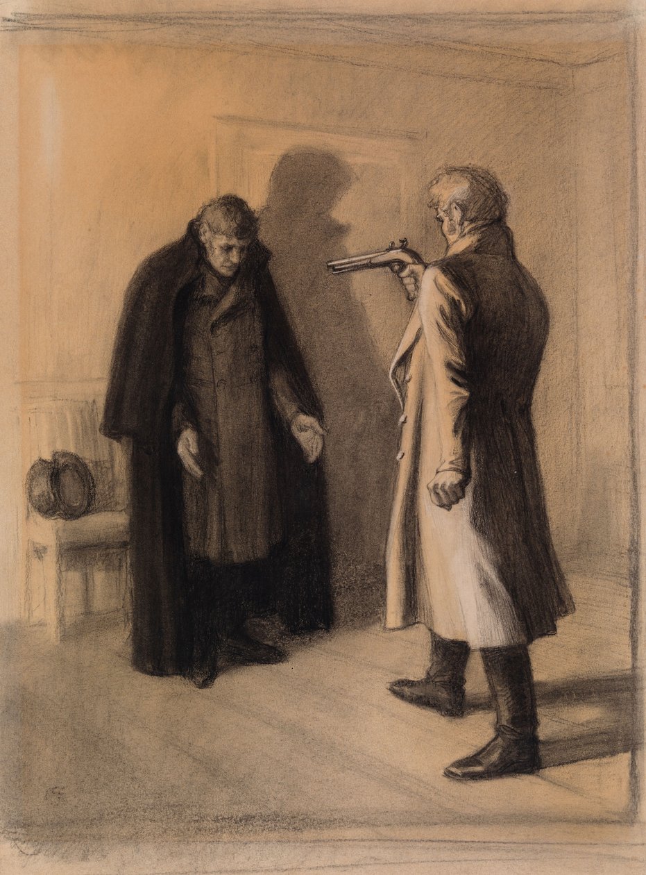Zonder titel door Albert Edelfelt