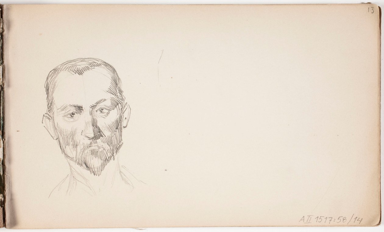 Zonder titel door Albert Edelfelt