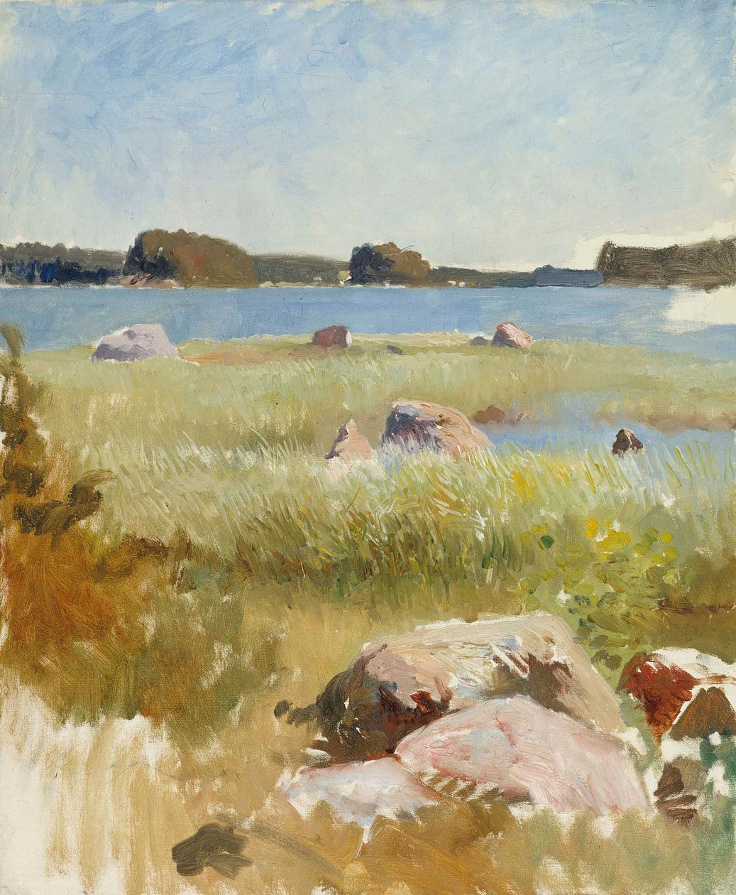Zonder titel door Albert Edelfelt