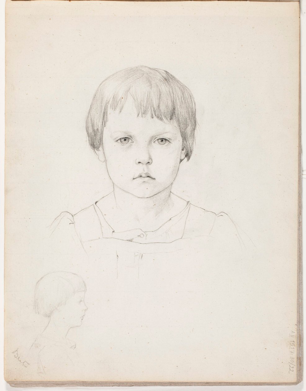 Zonder titel door Albert Edelfelt