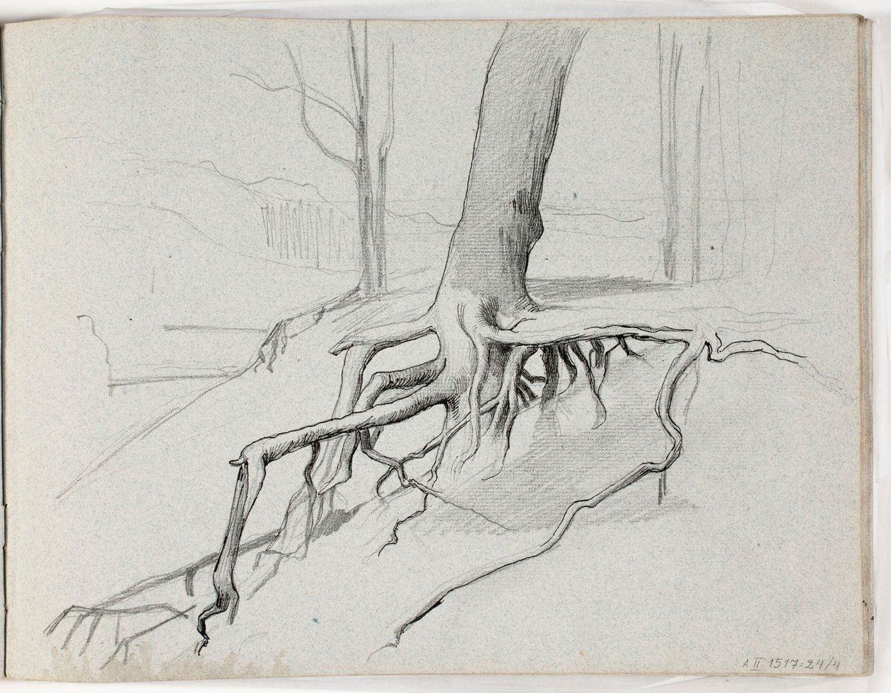Zonder titel door Albert Edelfelt