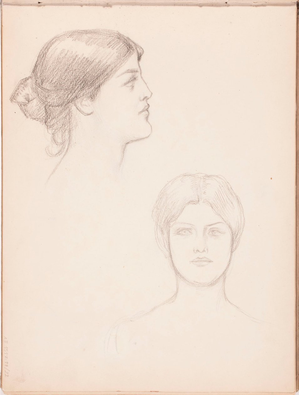 Zonder titel door Albert Edelfelt