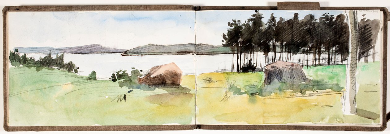 Zonder titel door Albert Edelfelt