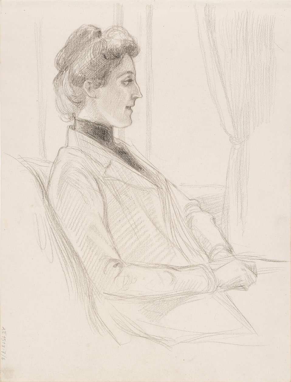Zonder titel door Albert Edelfelt