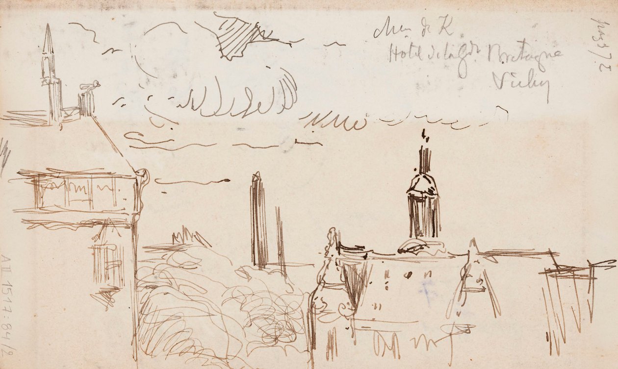 Zonder titel door Albert Edelfelt