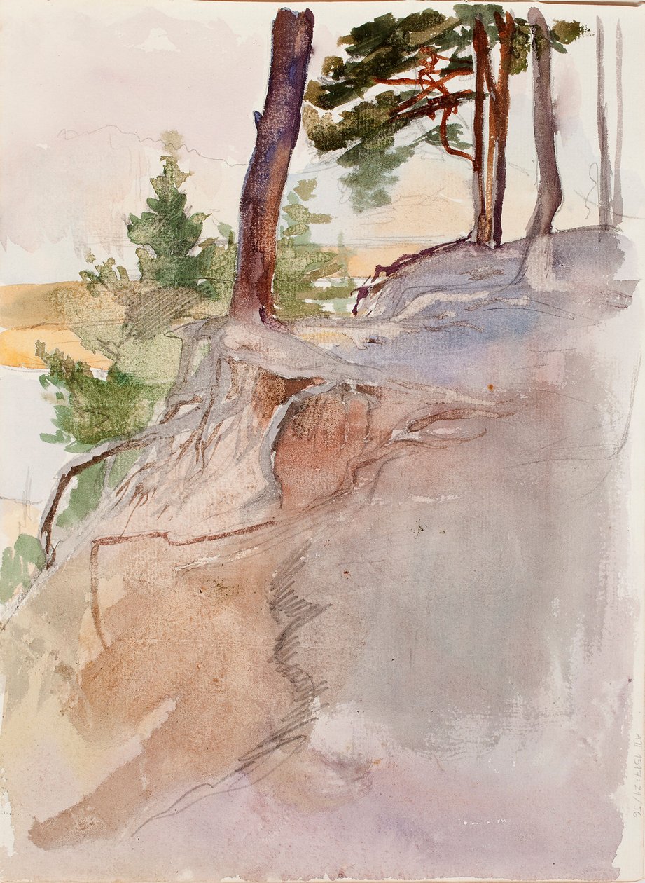 Zonder titel door Albert Edelfelt