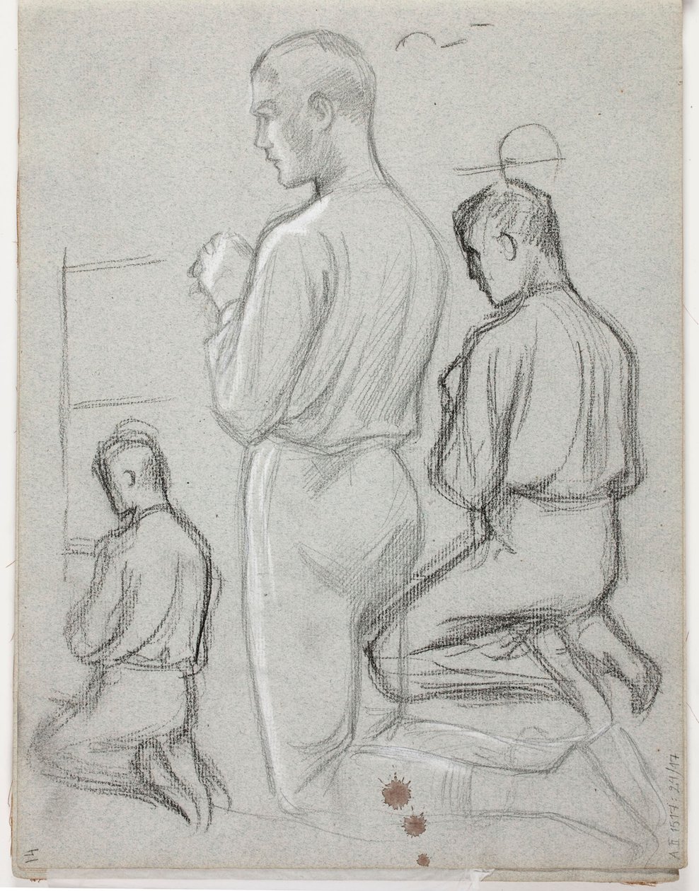Zonder titel door Albert Edelfelt