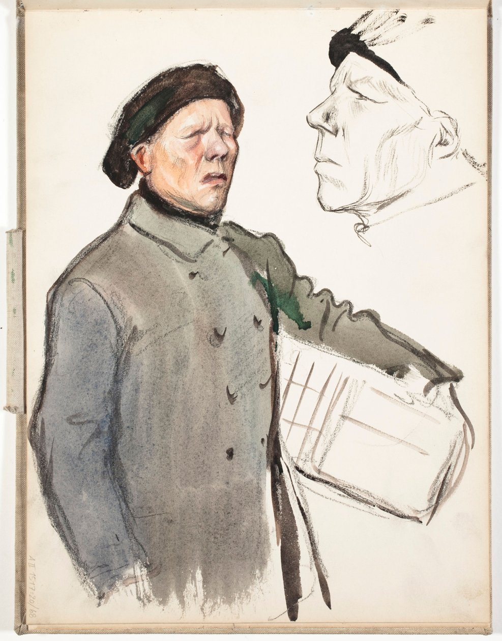 Zonder titel door Albert Edelfelt