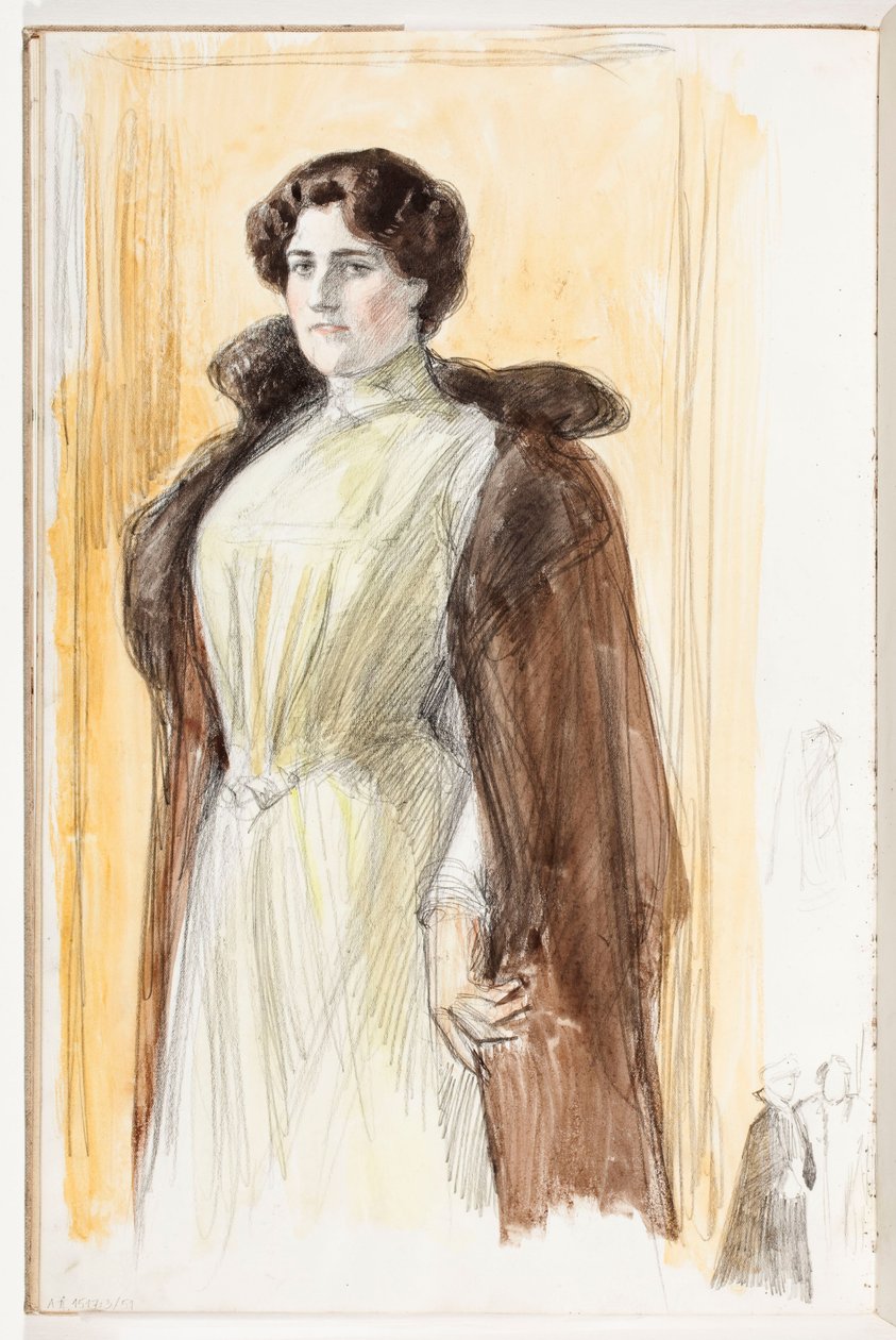 Zonder titel door Albert Edelfelt