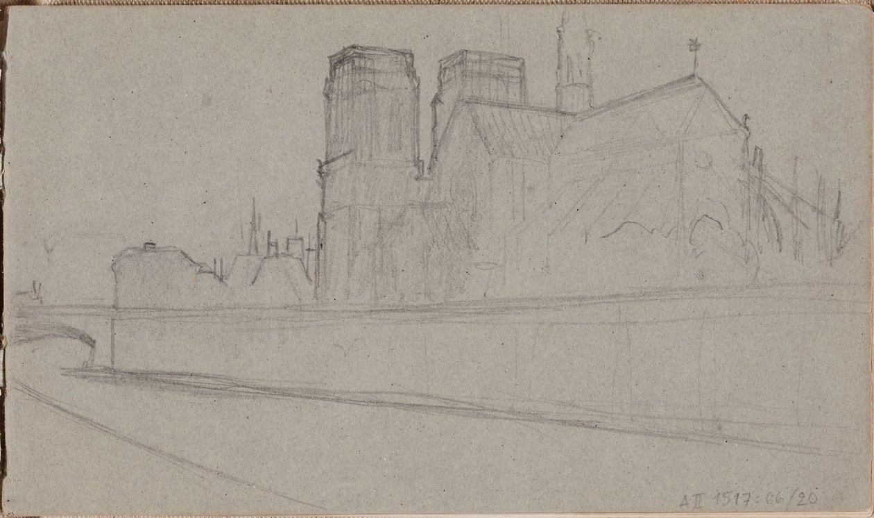 Zonder titel door Albert Edelfelt