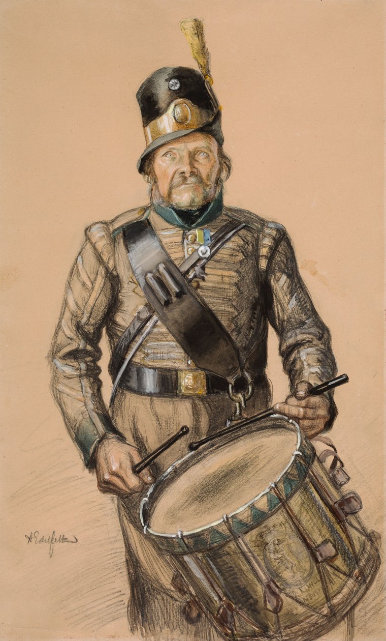 Zonder titel door Albert Edelfelt