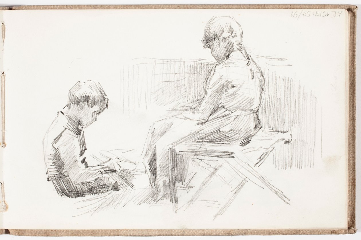 Zonder titel von Albert Edelfelt