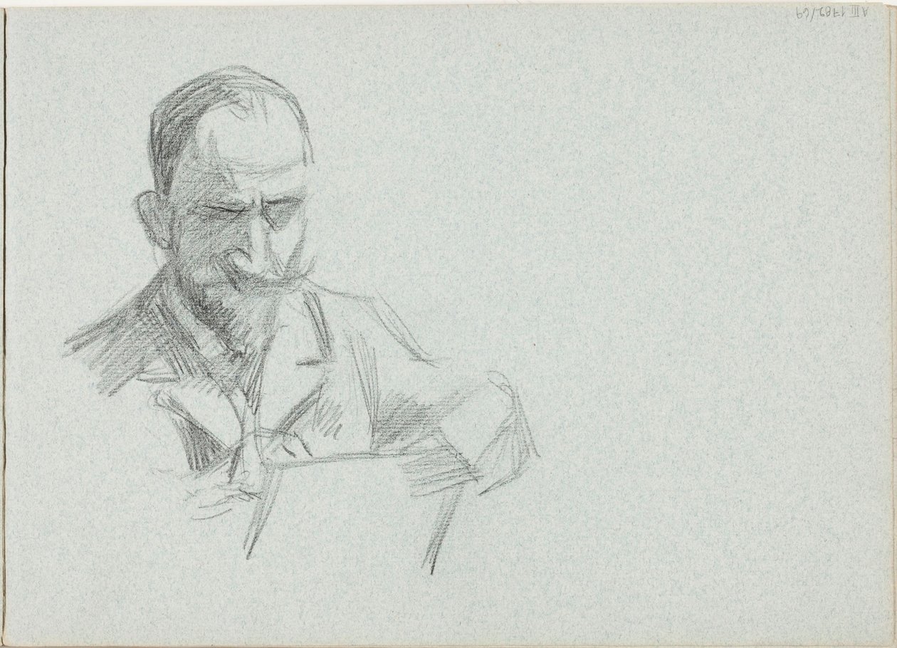 Zonder titel door Albert Edelfelt