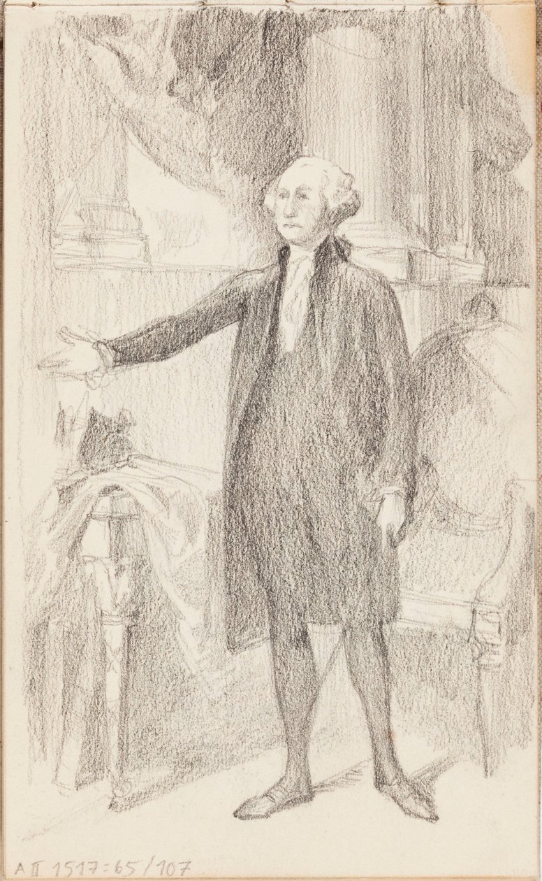 Zonder titel door Albert Edelfelt