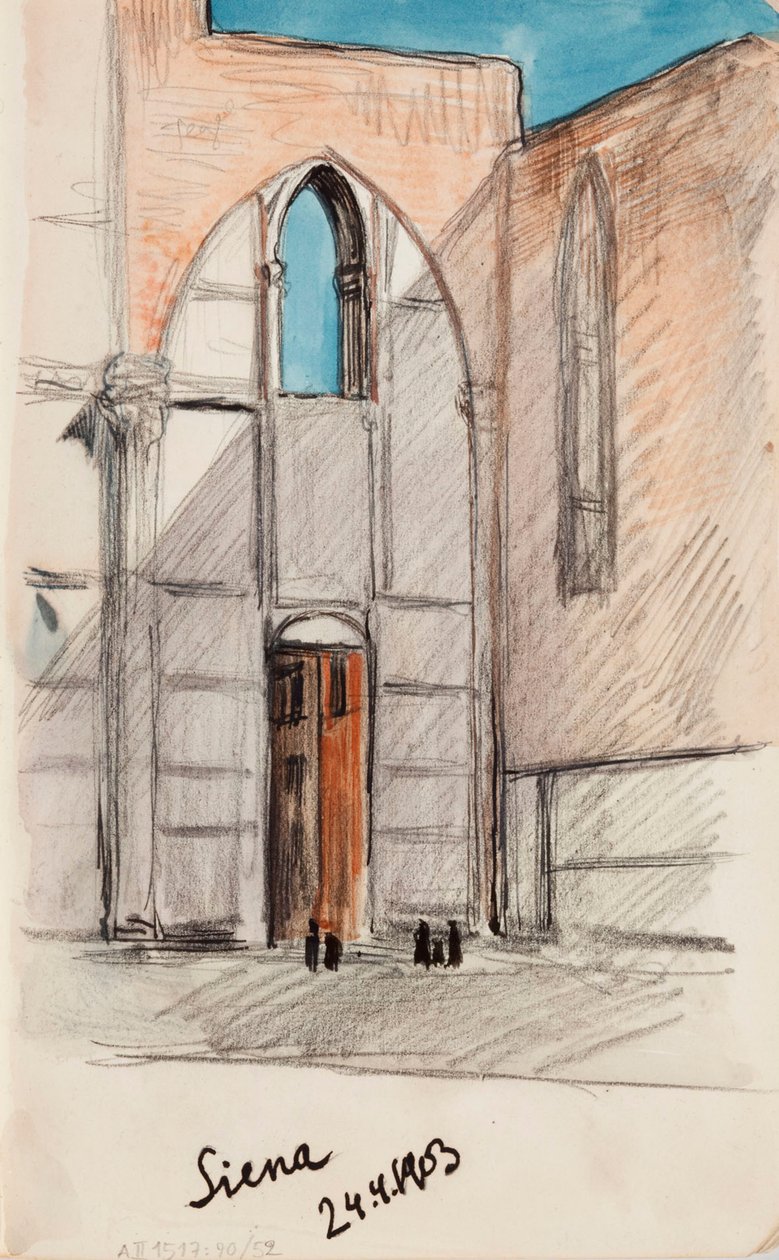 Zonder titel door Albert Edelfelt