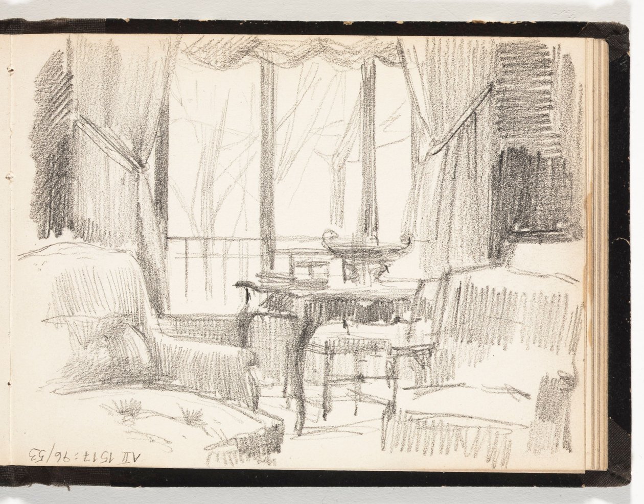 Zonder titel door Albert Edelfelt