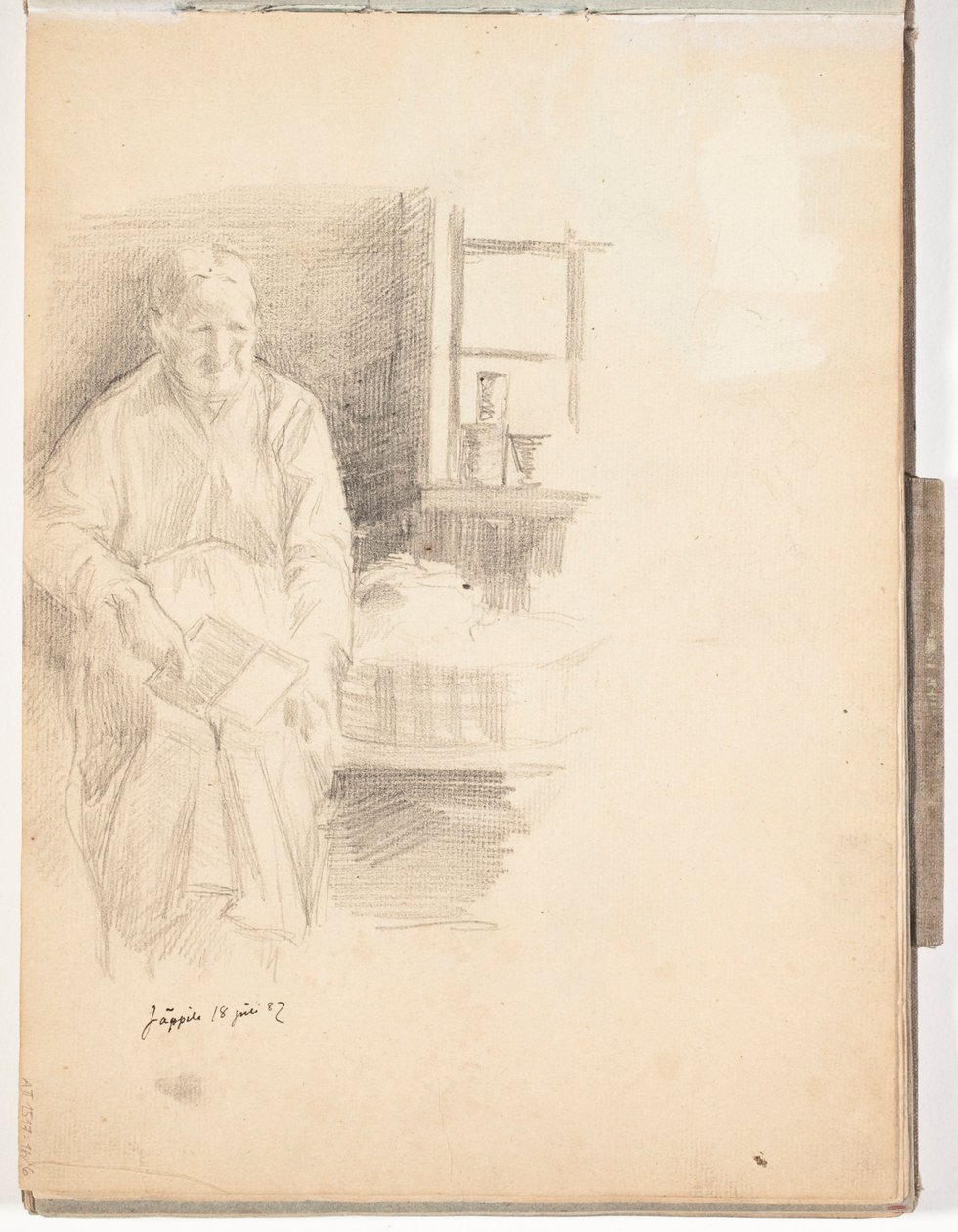 Zonder titel door Albert Edelfelt