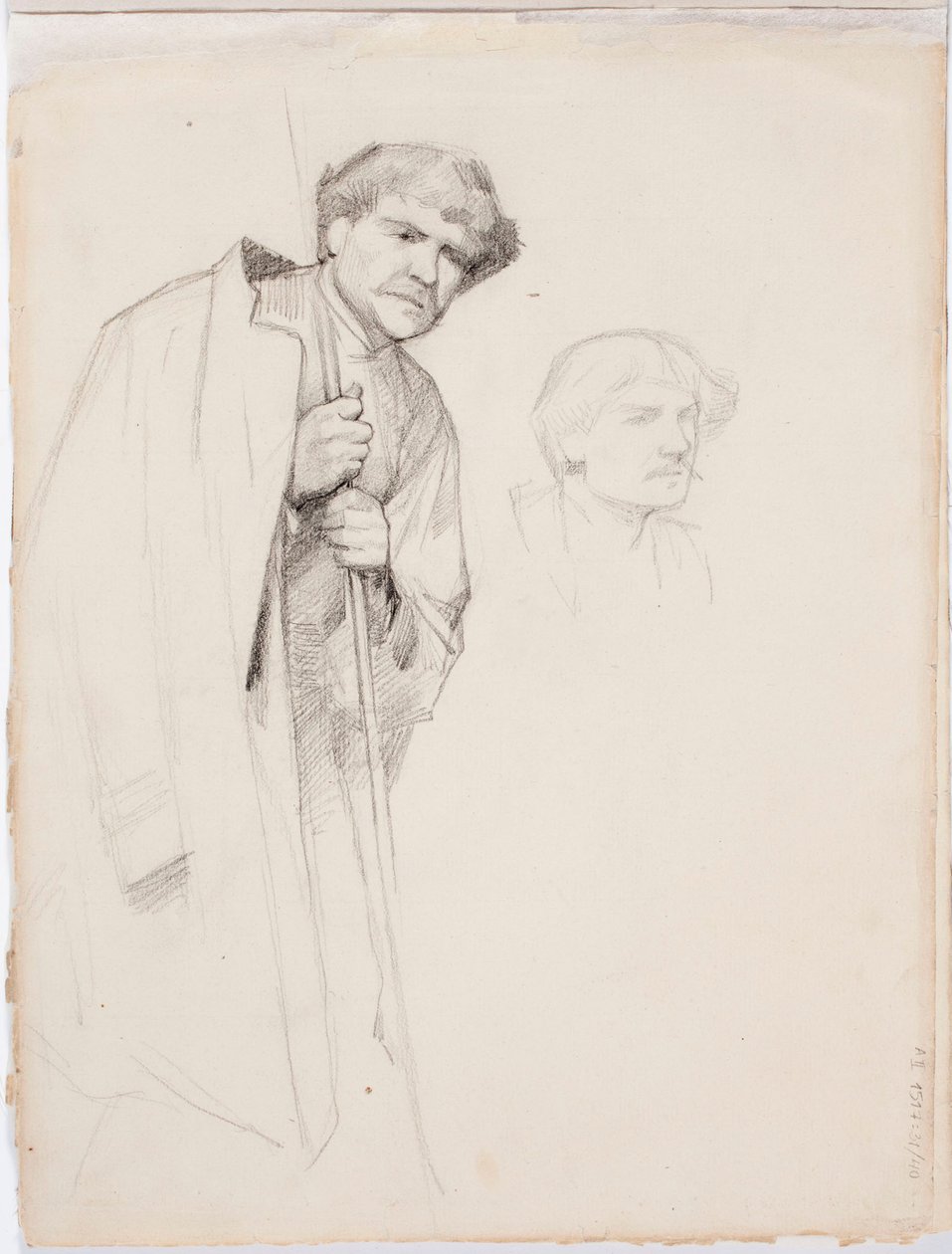 Zonder titel door Albert Edelfelt