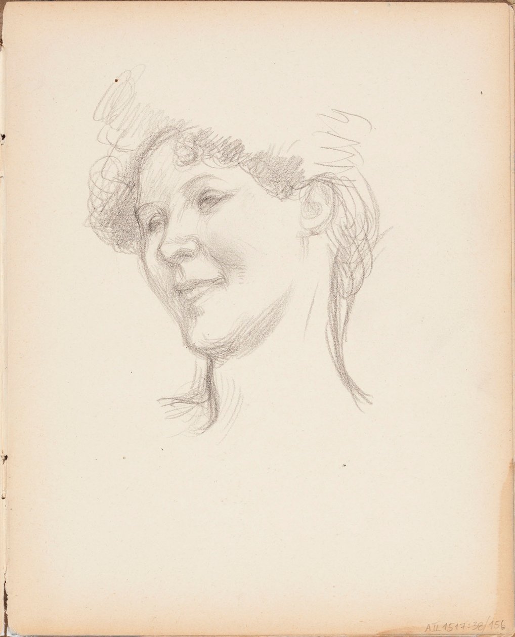 Zonder titel door Albert Edelfelt