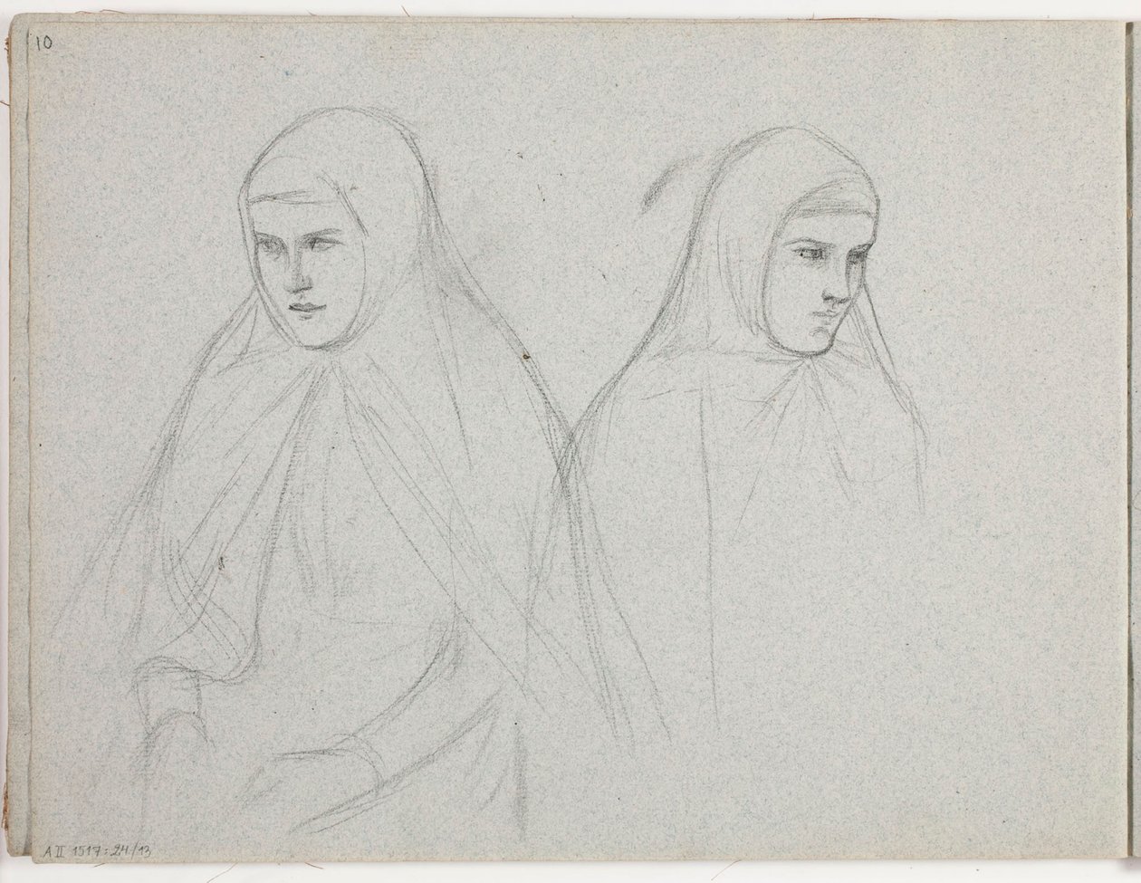 Zonder titel door Albert Edelfelt