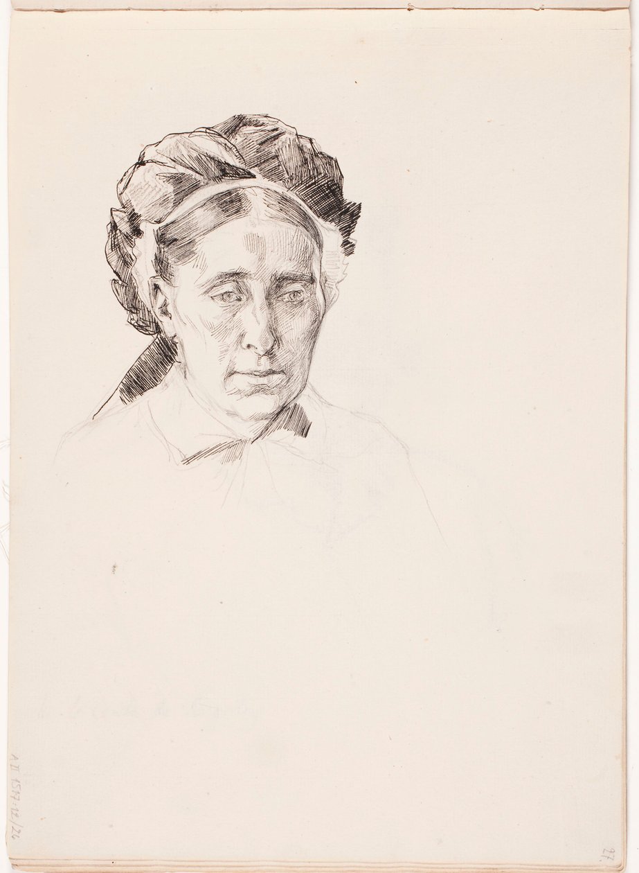 Zonder titel door Albert Edelfelt