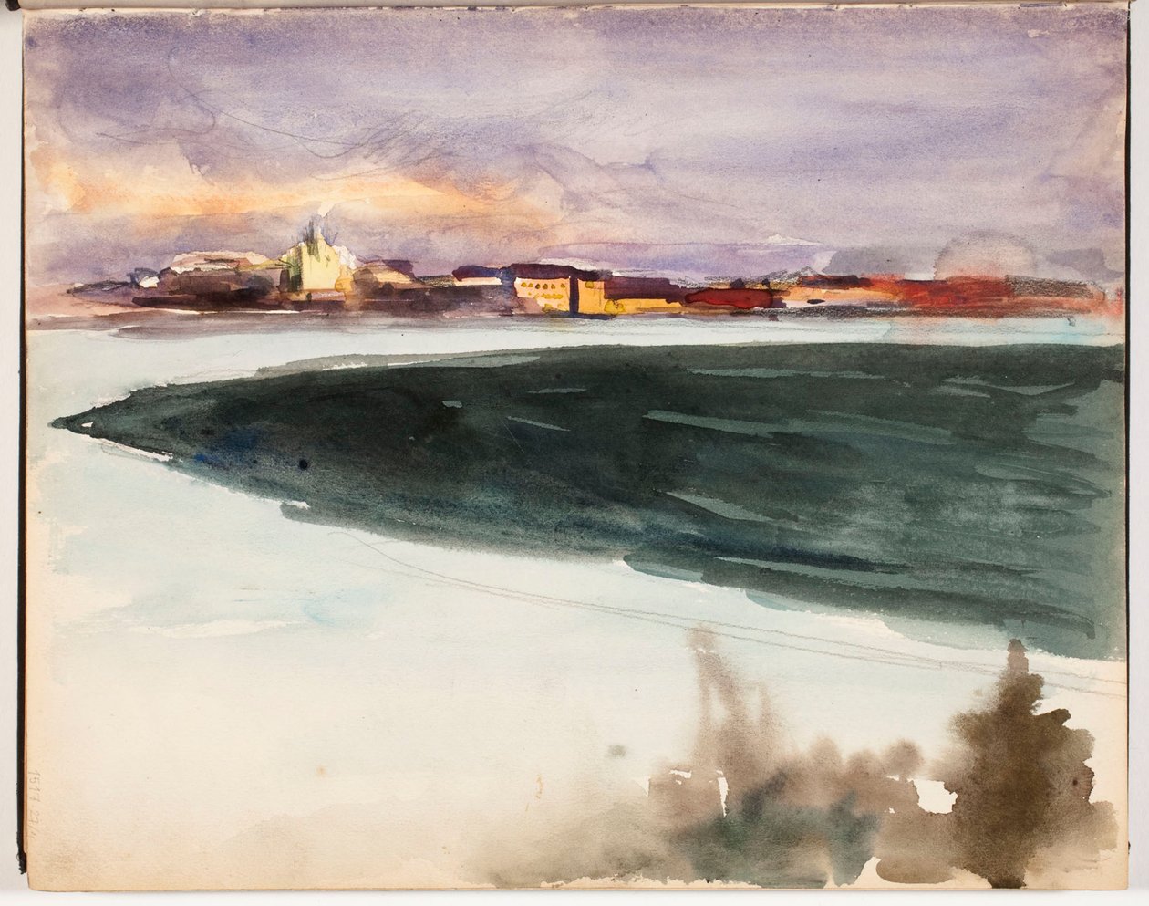 Zonder titel door Albert Edelfelt