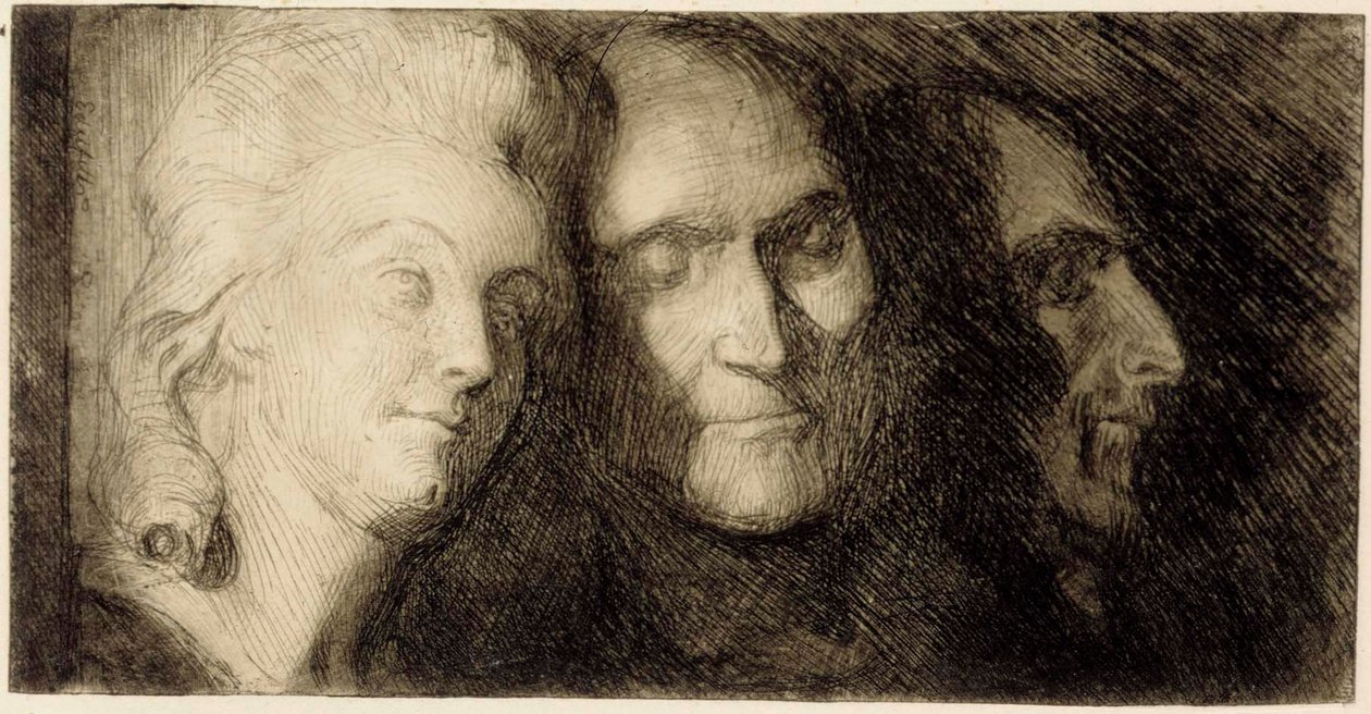 Zonder titel door Albert Edelfelt