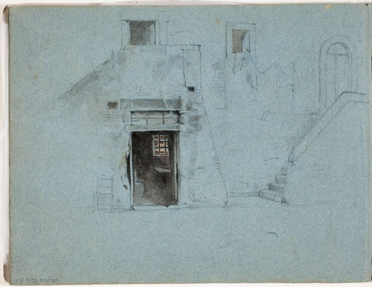 Zonder titel door Albert Edelfelt