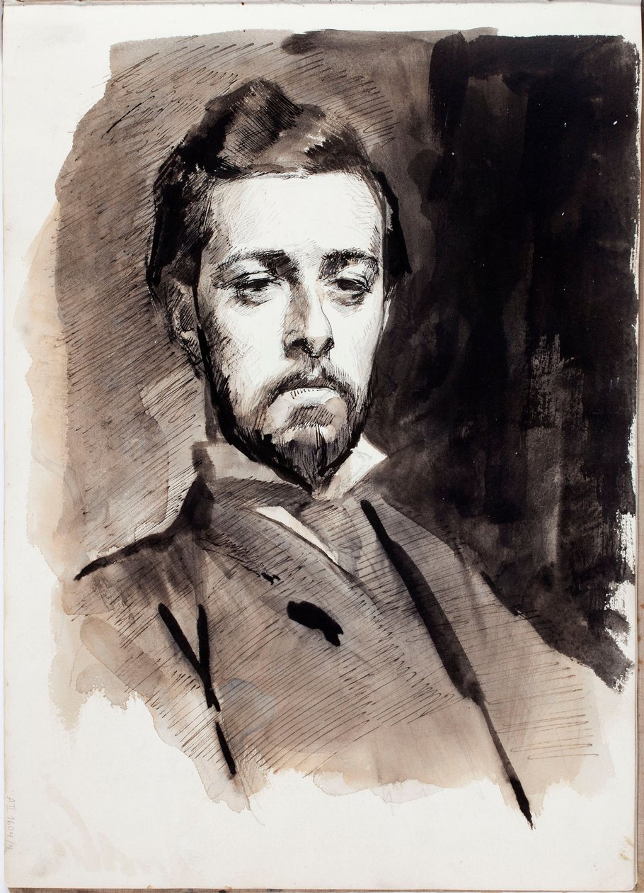 Zonder titel door Albert Edelfelt