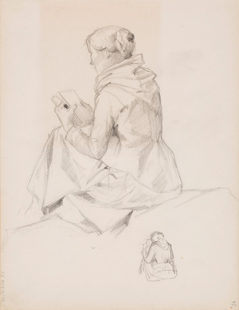 Zonder titel door Albert Edelfelt