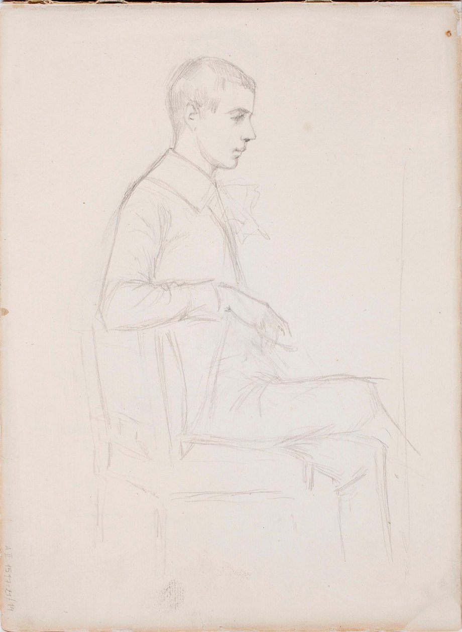Zonder titel door Albert Edelfelt